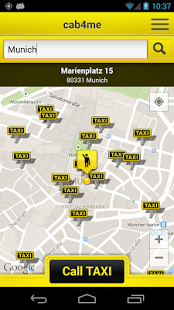 Download cab4me taxi finder